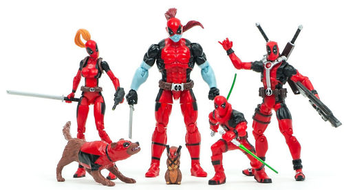 X MEN Super Hero Marvel Deadpool X Force 3.75'' Action Figure Loose Toy ZX308C 